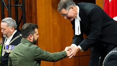 Canada’s speaker resigns after inviting man who fought in Nazi unit to Zelenskyy visit